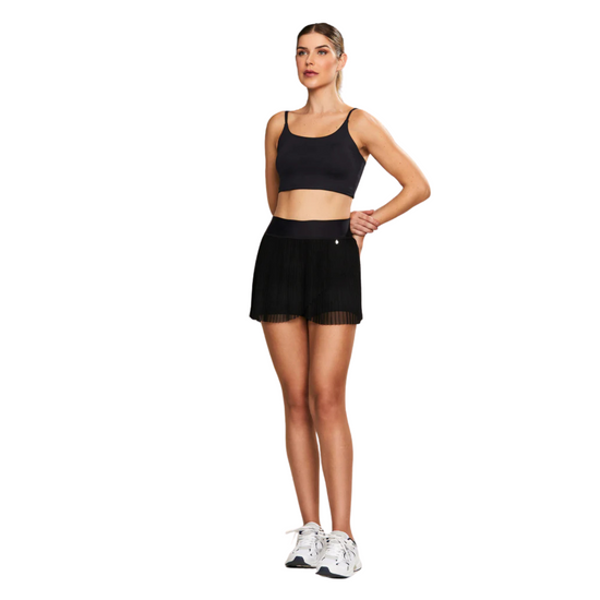 Saia Plissada em Tuli Hook Sportwear